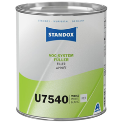 STANDOX U7540 VOC SYSTEM FILLER WHITE 3.5L