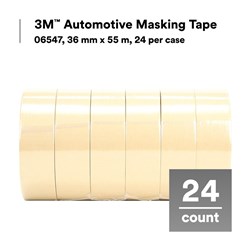 3M 6547 AUTO MASKING TAPE 36MM X 55M 24/CTN