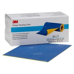 3M 35114 GRIPPY SANDING CLOTH P1200 140MM X 114MM ROLL/20