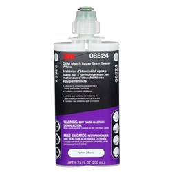 3M 08524 OEM MATCH EPOXY SEAM SEALER WHITE 200ML EA