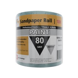 NON-D SIA 1948 ABRASIVE ROLL 115X10000MM P80