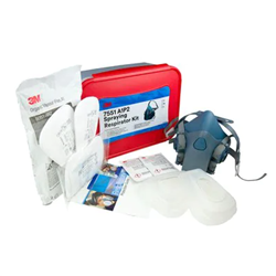 3M 7551 A1P2 SPRAYING RESP KIT LARGE