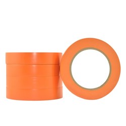 POMONA ORANGE EXTERIOR GRADE PVC RUBBER MASKING TAPE 48MM X 50M