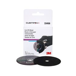 3M 33458 CUBITRON II CUTOFF WHEEL 75MM X 1.0mm X 9.53MM BOX/5
