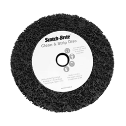 3M CLEAN AND STRIP DISC BLACK 100MM X 16MM EA